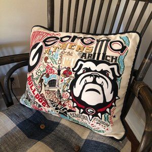 Catstudio University of Georgia Pillow